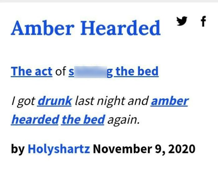 Heve You Ever Amber Hearded?