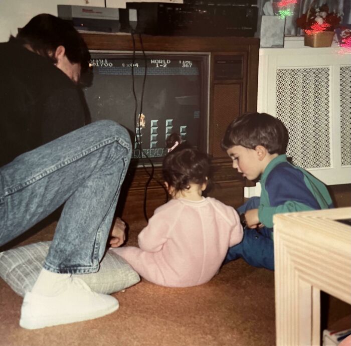 Teaching My Sister To Play Mario Bros. Christmas Of '92