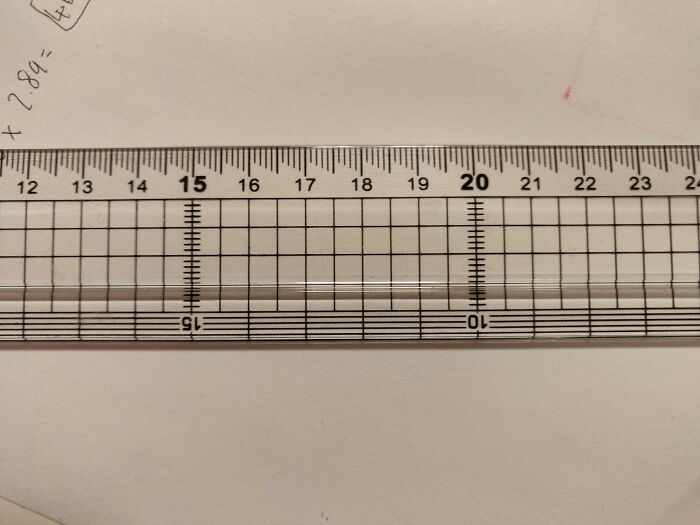This Ruler With A Cascading Scale