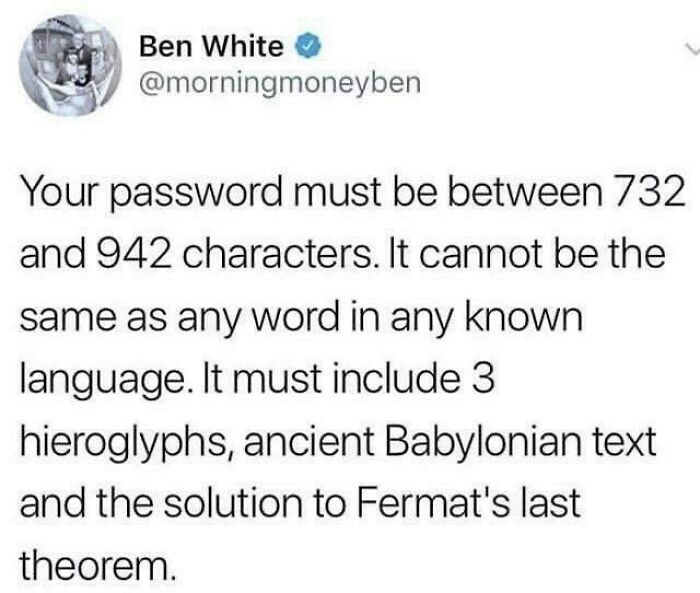 Assuming You Knew The Solution, How Many Unique Passwords Would There Be?