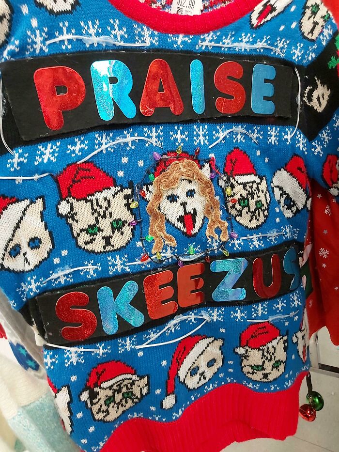 I Bet This Will Go Great At The Work Christmas Sweater Party