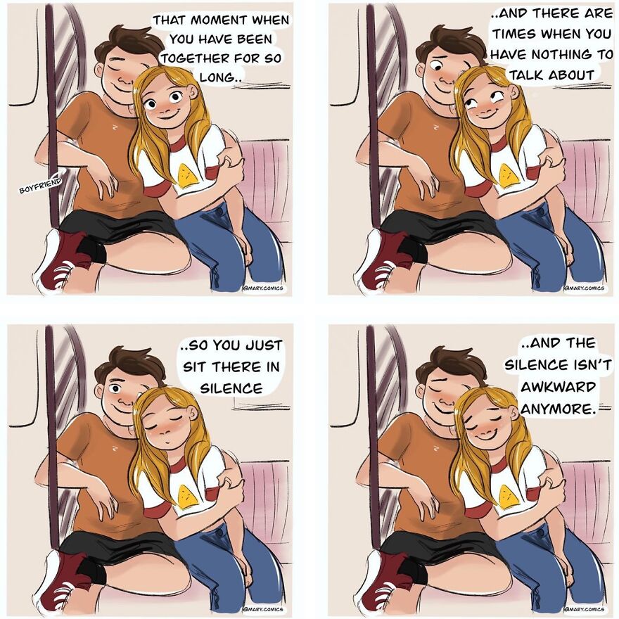 I Created 13 Comics Based On Funny And Relatable Moments In My Relationship
