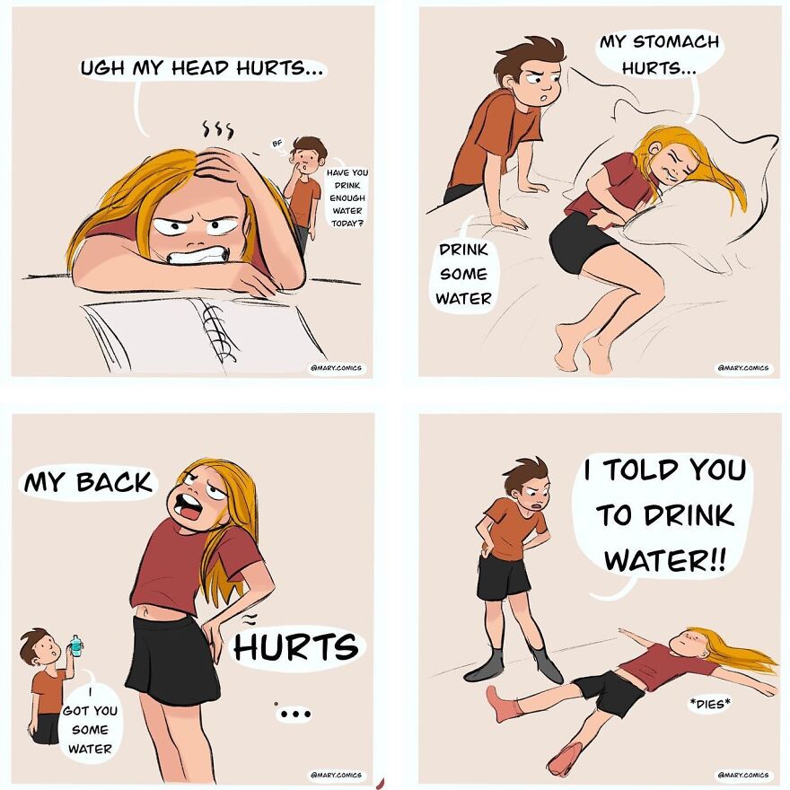 A Comic About Living With Your Partner