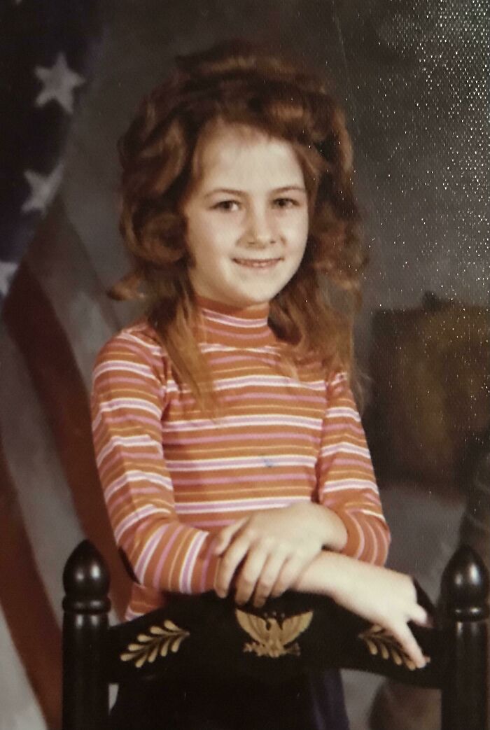It Was The Bicentennial And A “Special” Picture Day. Mom Made My Hair Extra Special Too