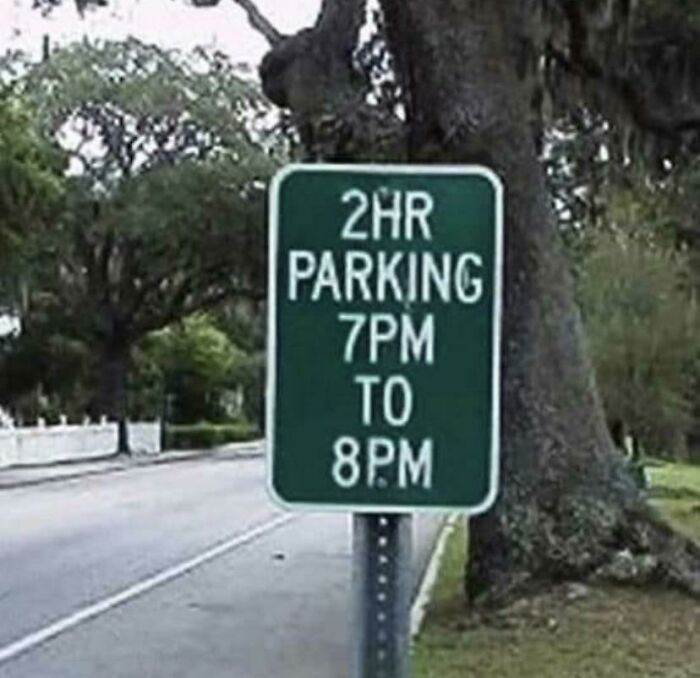 I Wrote The Parking Sign Boss
