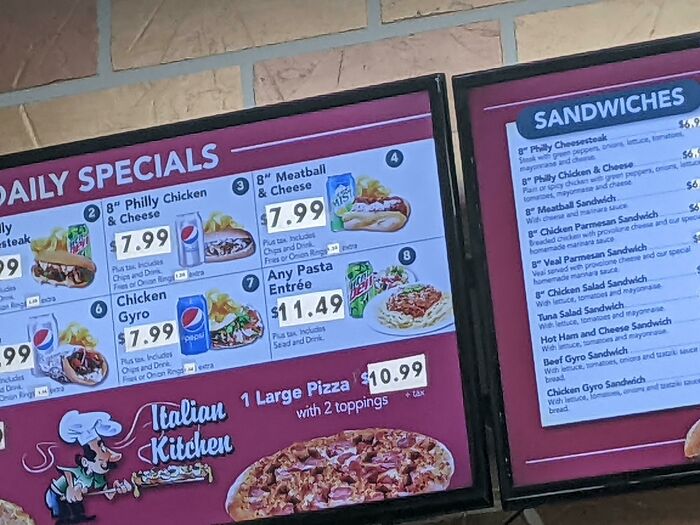 I Updated The Prices On The Digital Display, Boss