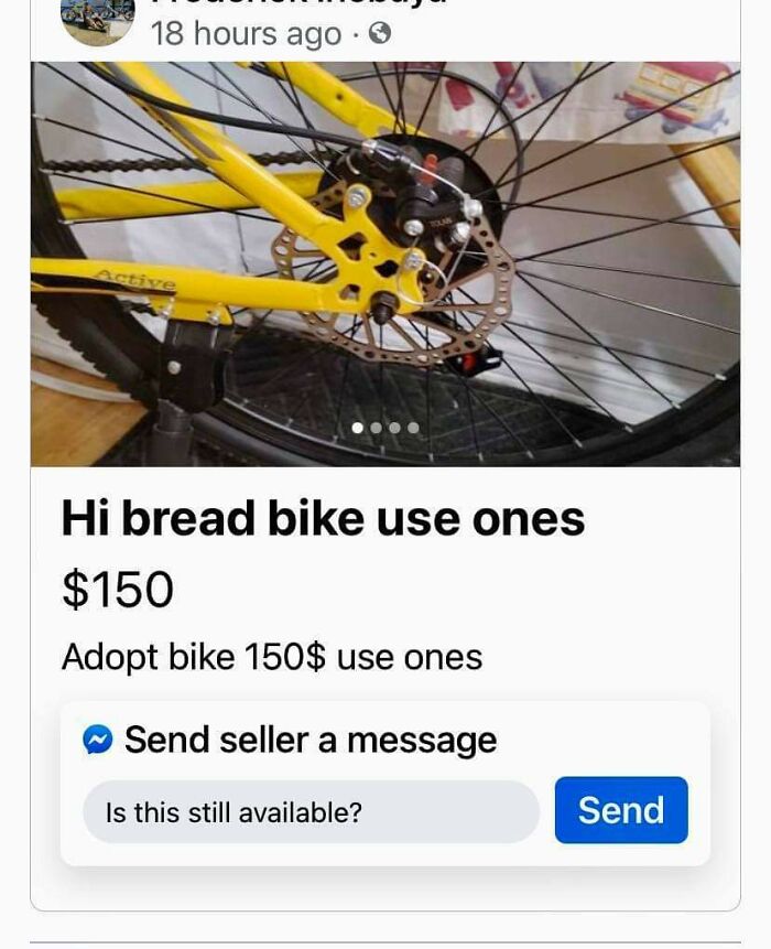 Who Needs Hybrid Bikes When You Can Get Hi Bread?