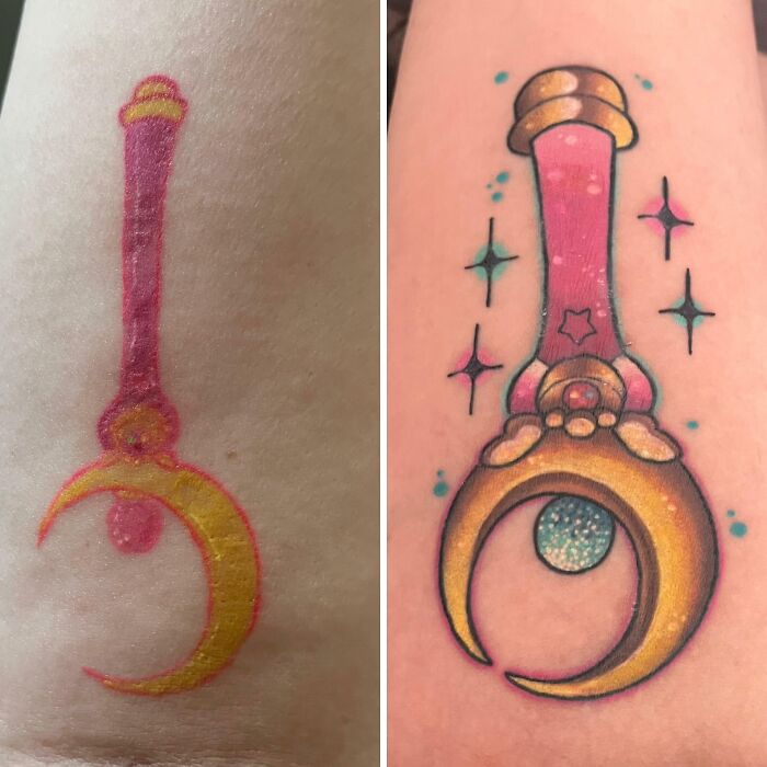 Tattoo I Hated That I Got Fixed! Coverup/Rework By Ink Bunni At Vancouver, Canada’s “The Fall Tattooing”