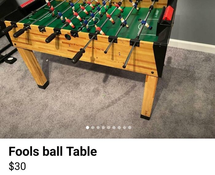 Fools Ball Table