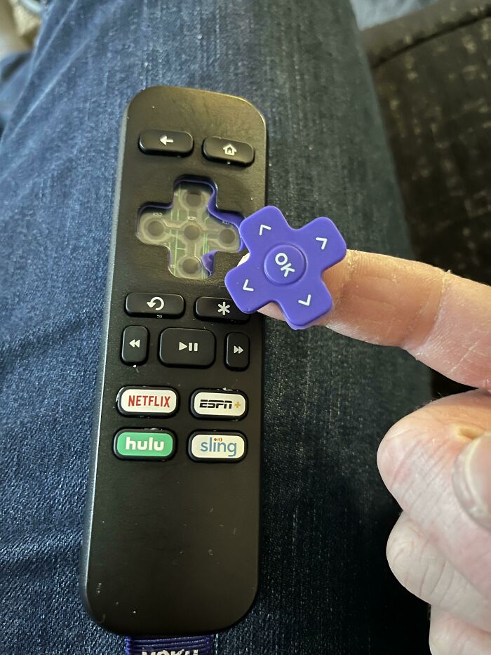 My Son Bit The Directional Pad Of The Remote