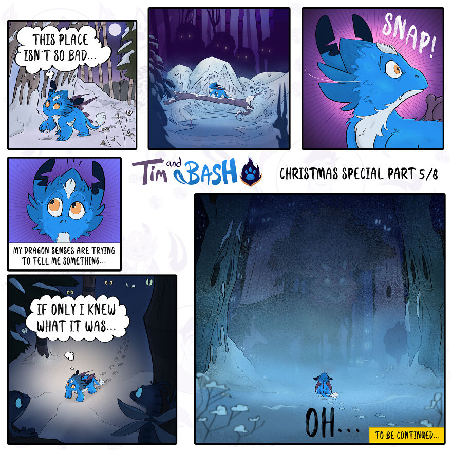 I Create The Series Of Comics “Tim And Bash”, And Here Is My Christmas Special I Create The Series Of Comics “Tim And Bash”, And Here Is My Christmas Special