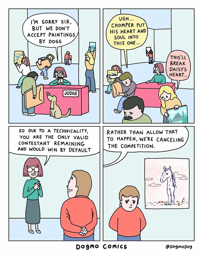 A Comic About A Painting Contest
