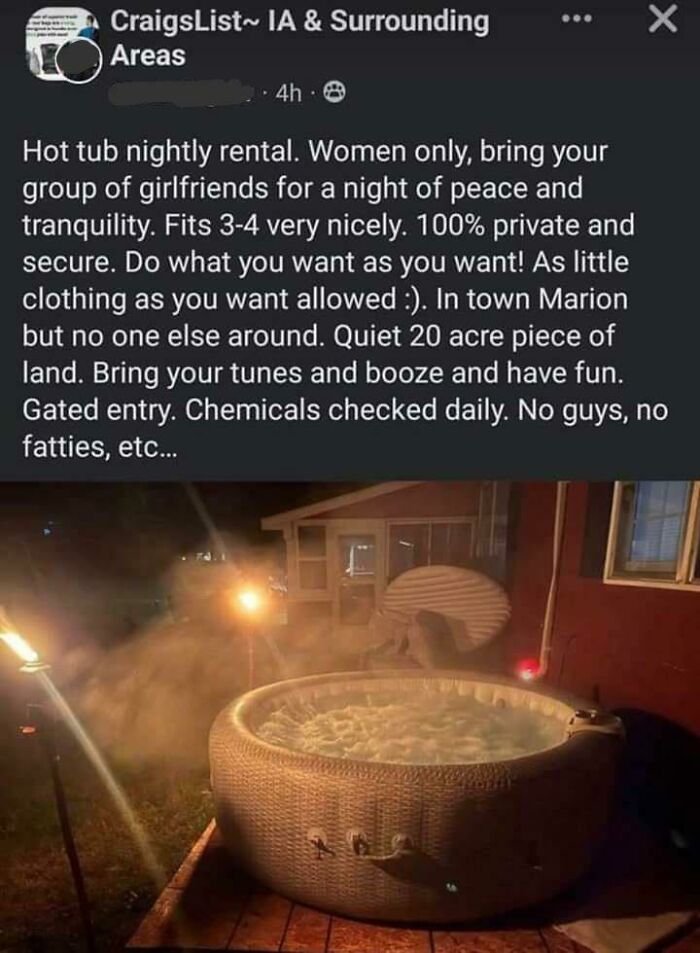 Hot Tub Offer