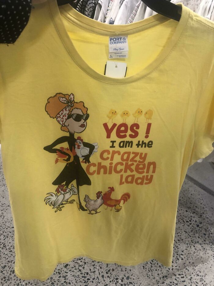 ¡Sí! Soy la loca de los pollos