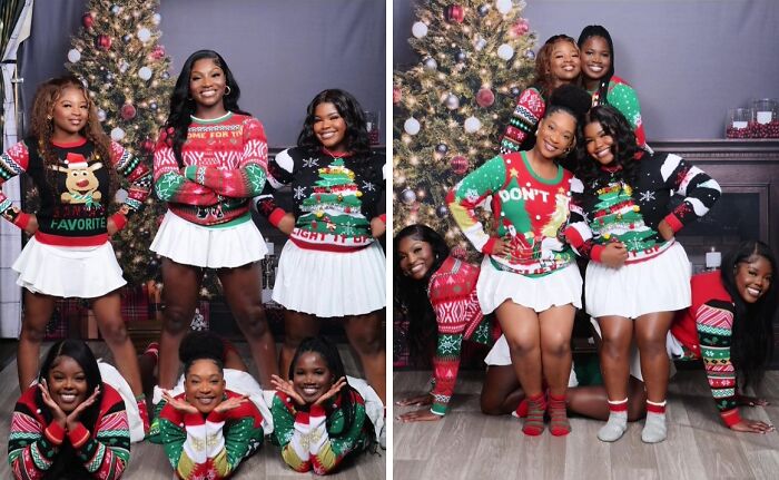JCPenney Awkward Christmas Photo Challenge Goes Viral On TikTok With  Hilariously Fun Family Photos (35 Pics)