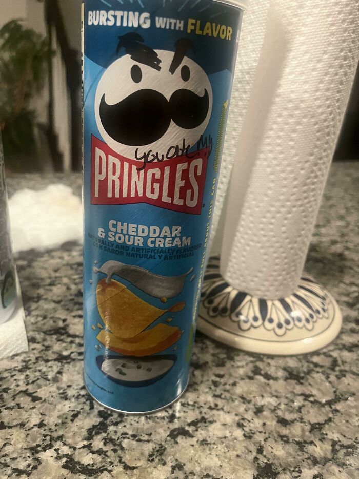 Someone Ate My Roommates Pringle’s