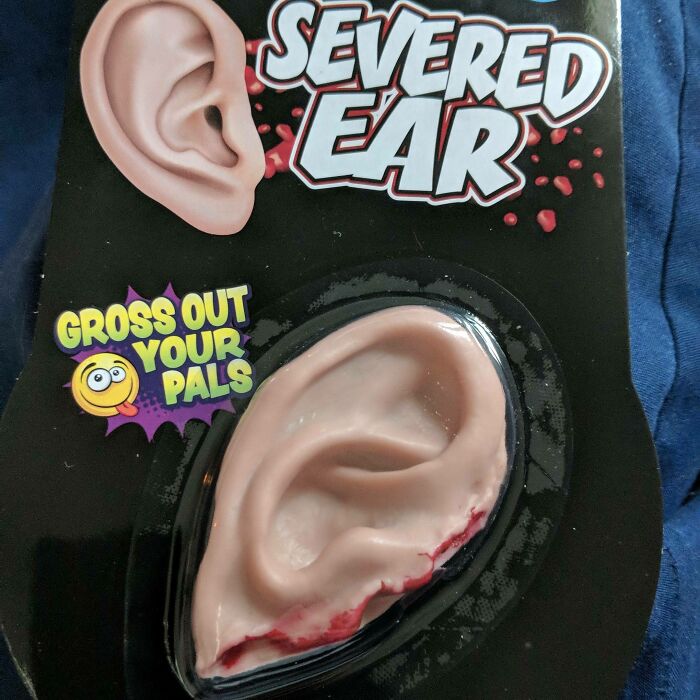 I Was Born With Out An Ear. So For Christmas My Roommates Got Me This