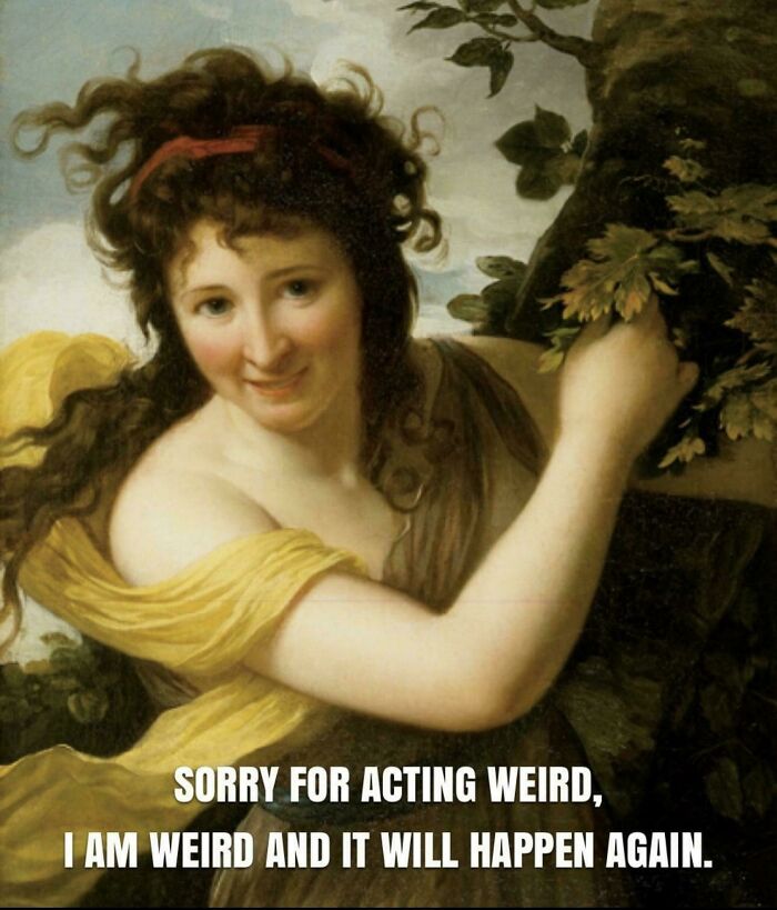 Sorry For Acting Weird…