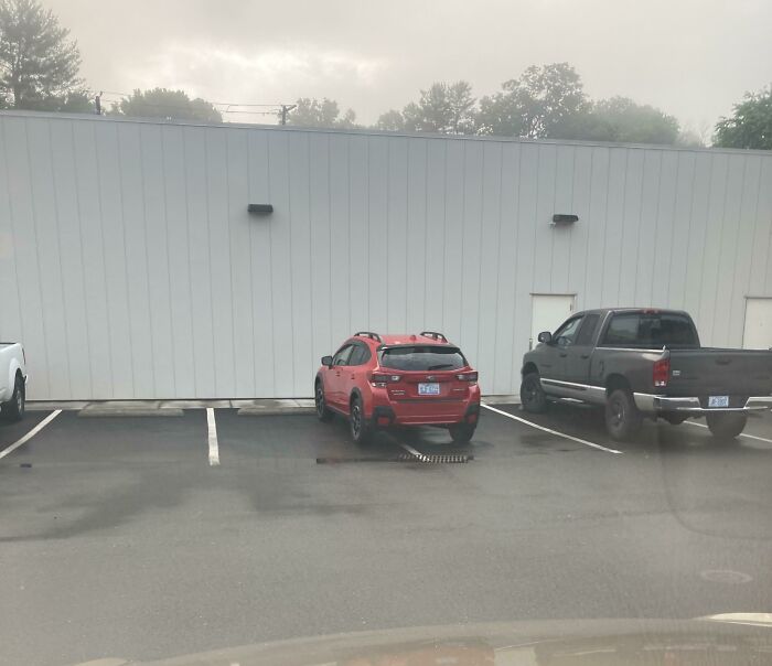 This Is How A Coworker Parks Every F*****g Day…