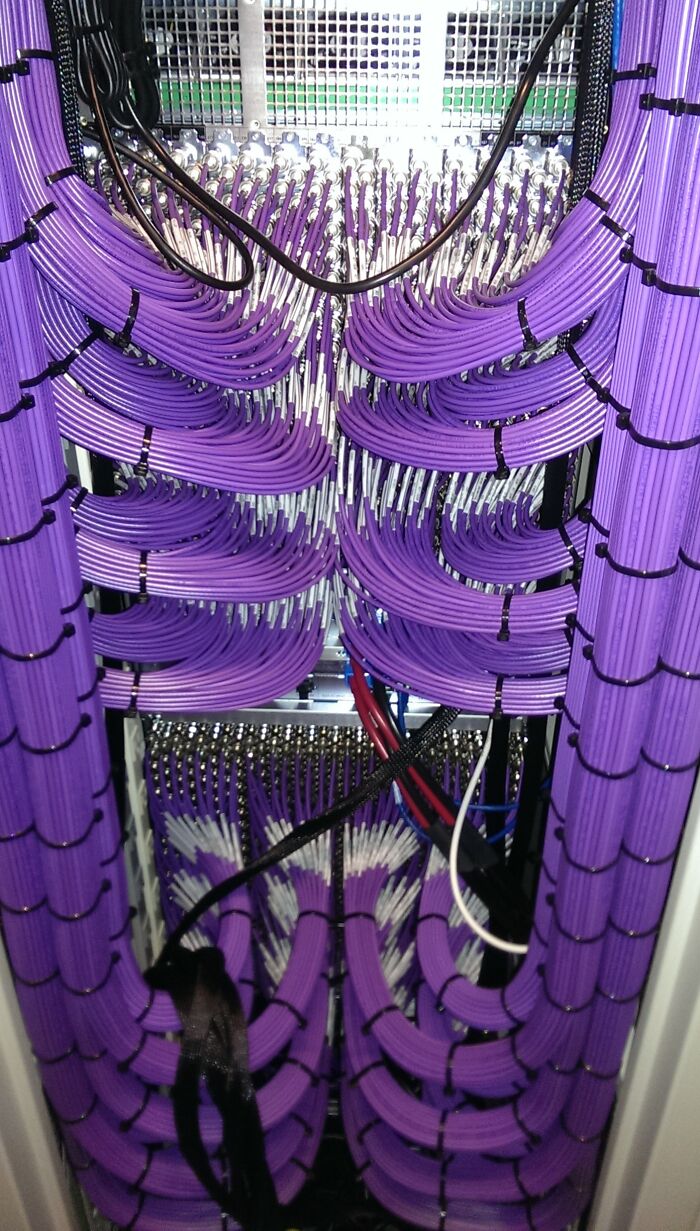Satisfying Purple Cables