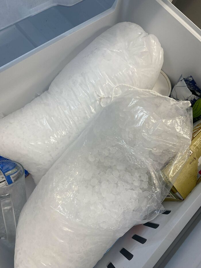 The Way My Coworker Opens The Ice Bag…