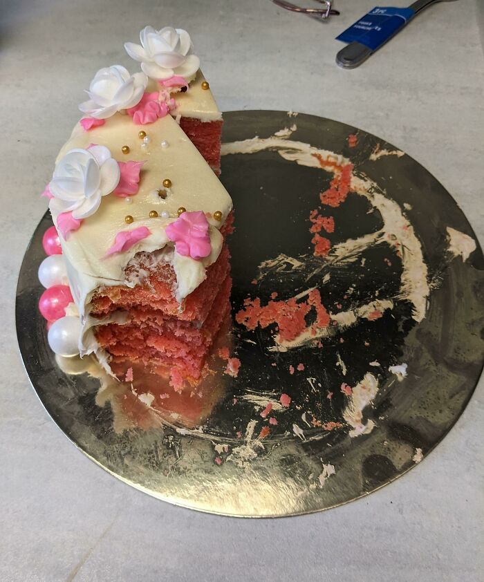 How My Coworkers Cut Cake