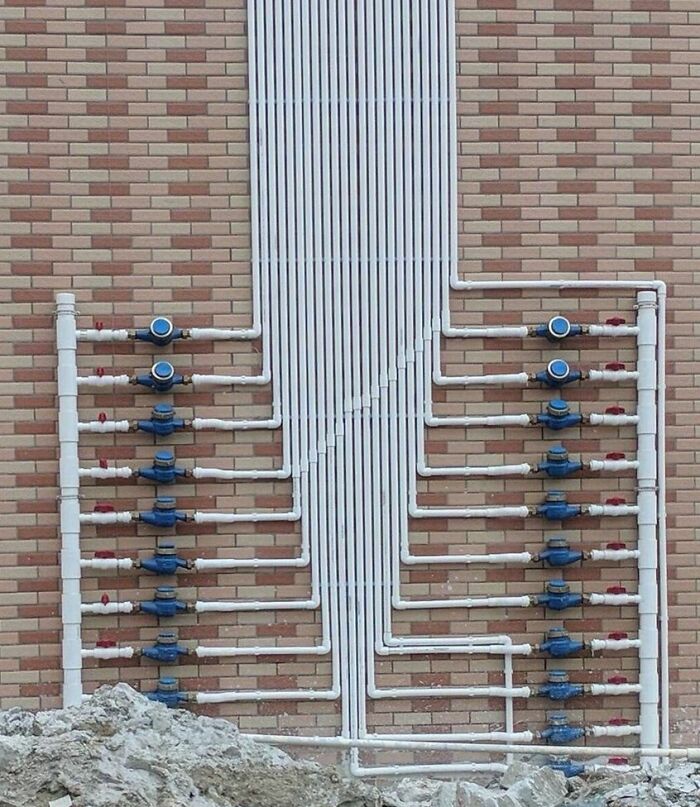 The Way These Pipes And Valves Are Arranged Is Soothing