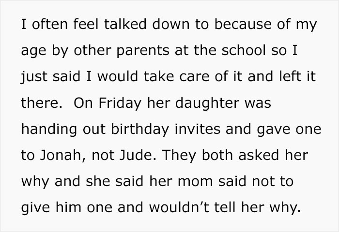 Mom Contemplates Confronting Woman Who Invited Only One Of Her Twins To Her Daughter’s Birthday