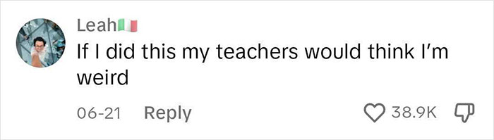Social media comment on students tattooing meaningful handwritten notes from teachers. Social media comment on students tattooing meaningful handwritten notes from teachers.