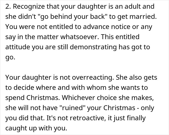 Daughter Decides To Skip Christmas Over Joke Her Mom Made 2 Years Ago, Mom Asks For Advice