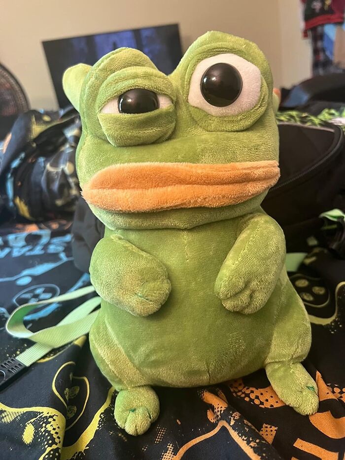 Ah, The Sleepy Frog Plush; Just The Chaos-Neutral Pal You Need At The End Of A Long Day.
