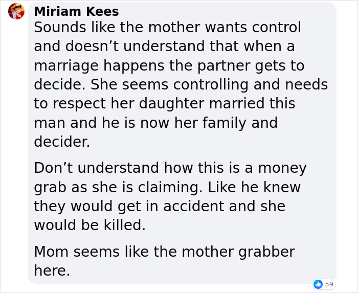 Deceased Bride’s Groom Stuck In “Legally Baseless” Lawsuit With Mother-In-Law Deceased Bride’s Groom Stuck In “Legally Baseless” Lawsuit With Mother-In-Law