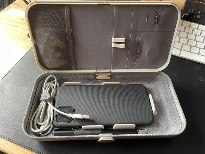 Gift The Freedom Of Organization With The Portable And Customizable Organizer Case - It's Like Sending Your Relative's Desk Traveling With Them!