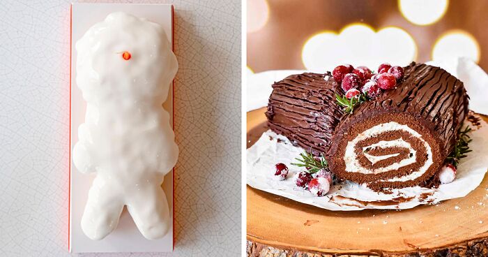 “The Balenciaga Of Pastry”: People Slam French Pastry Chef’s €95 “Snowman” Yule Log