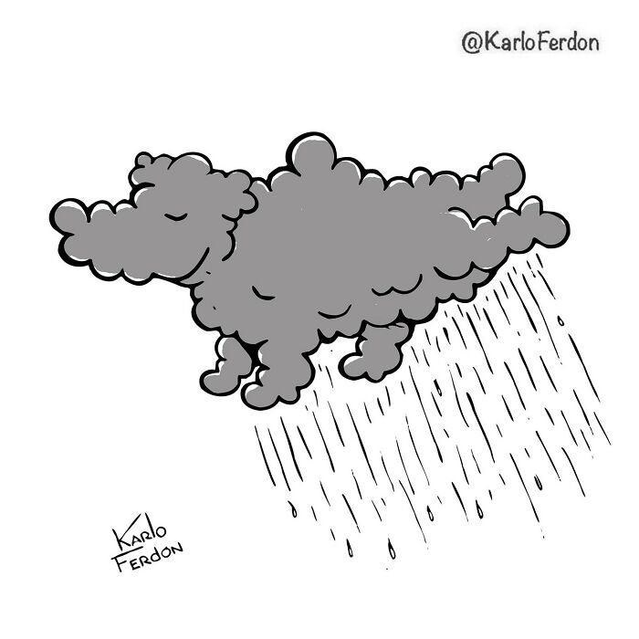 22 Wordless One-Panel Comics Featuring Dogs By Karlo Ferdon | Bored Panda