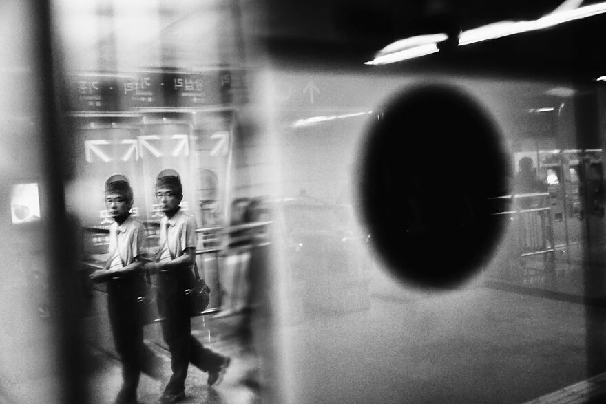 Seolleung Station From The Series Reflections Inside The Seoul Metro By Argus Paul Estabrook