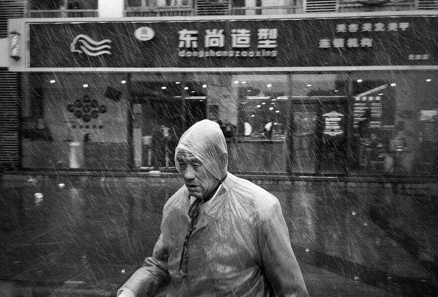 Amidst The Fine Snow From The Series Burning North By Chenglong Zhang