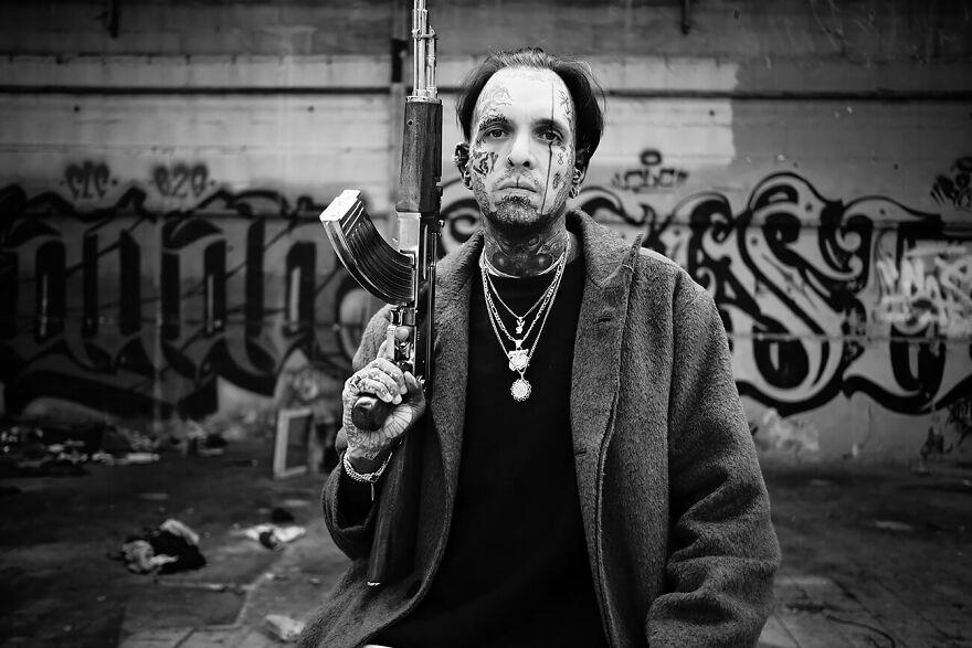 Sicario From The Series 'Straight Out The Hood' By Brice Gelot