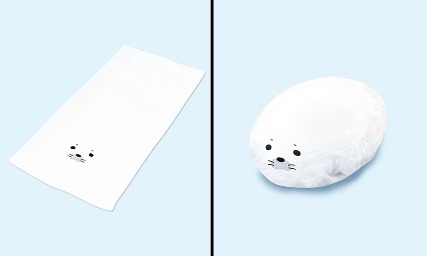 I Came Up With A Bath Towel That Turns Into A Seal. It's Sure To Be Cute When Layered