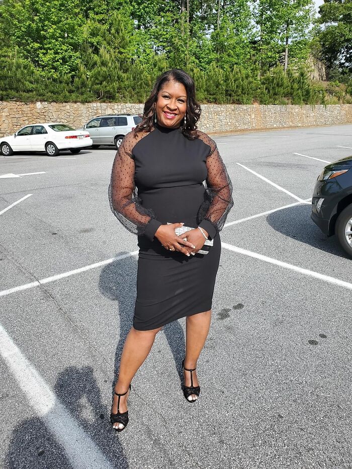 Embrace Your Grace In The Sheath Dress With Mesh Sleeves – A Classy Outfit For The Woman Who Shines From Within!