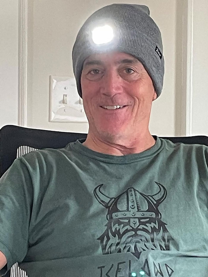 Illuminate Your Dad Duties: The Beanie With The Light To Keep You In Charge!