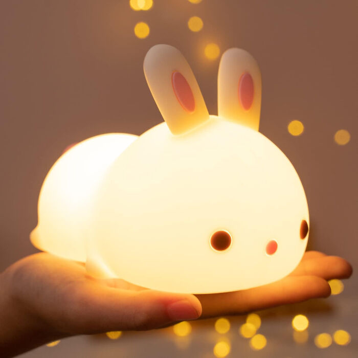 Cute bunny night lamp