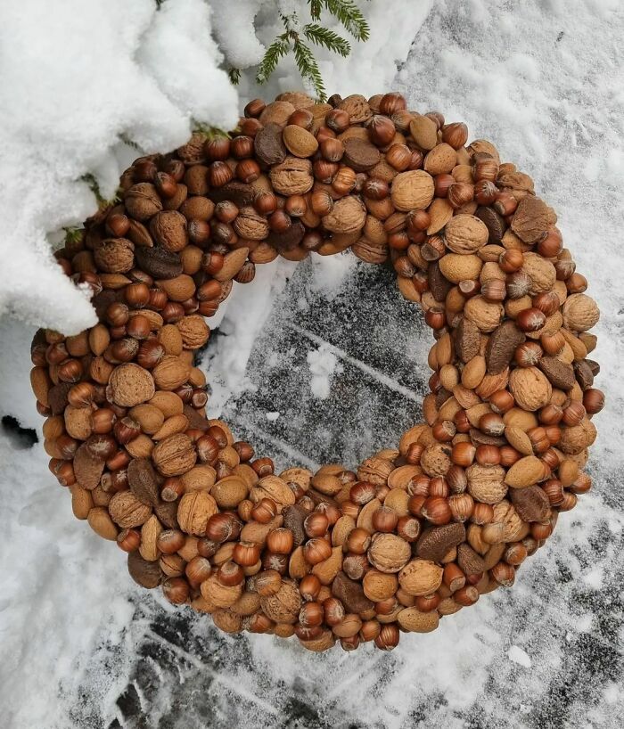 Wreath Of Christmas Nuts