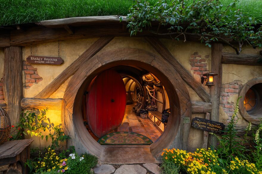 Venturing Into Hobbiton's First Ever Hobbit Hole