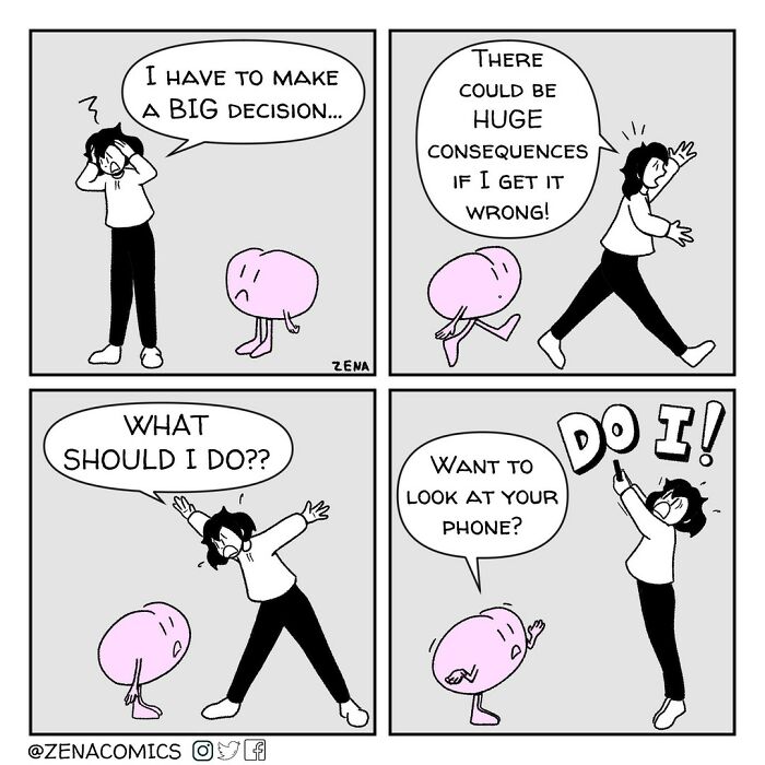 A Comic About Making A Big Decision