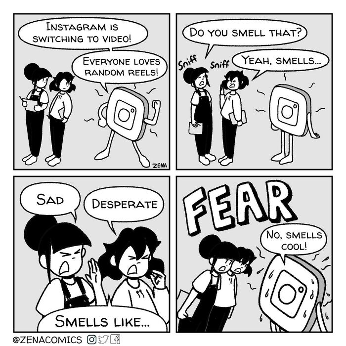 A Comic About Instagram Reels