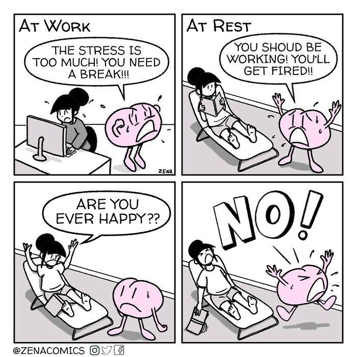 A Comic About Work-Rest Balance