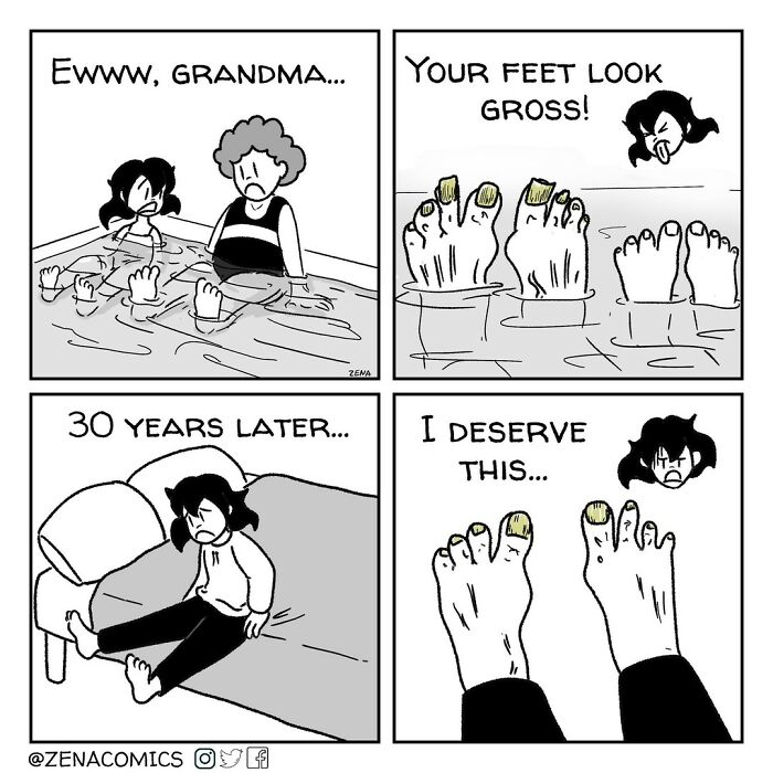 A Comic About Gross Feet
