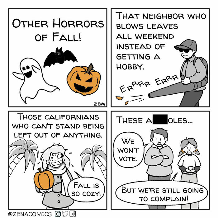 A Comic About The Horrors Of Fall