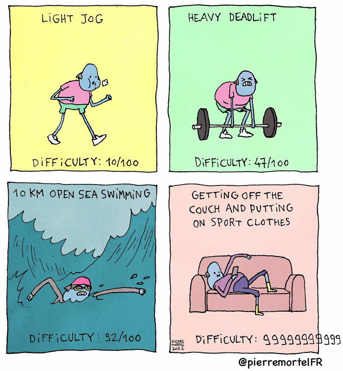 A Comic About Exercising